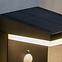 Solarna zidna lampa sa senzorom pokreta 46823 Black K1,7