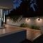 Solarna zidna lampa sa senzorom pokreta 46823 Black K1,8