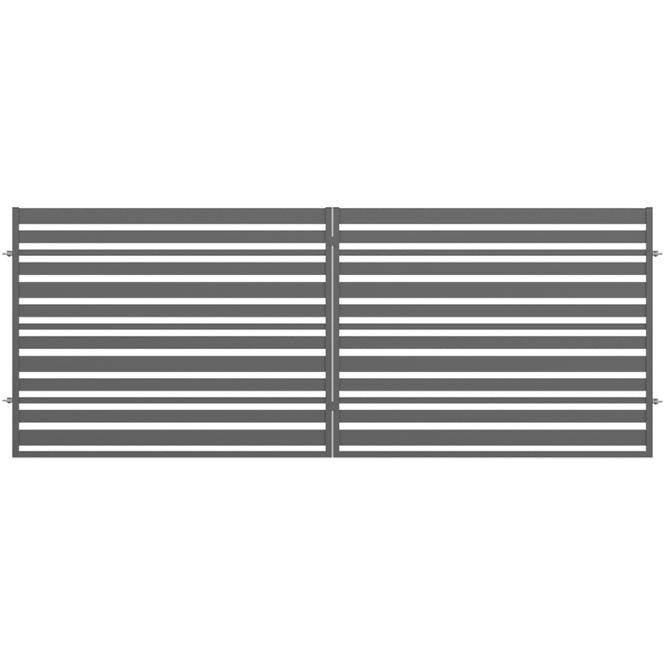Dvorišna vrata Karmen 4x1,5 ZN RAL 7016