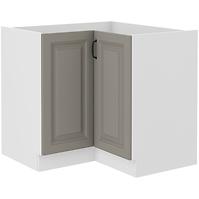 Kuhinjski ormarić Stilo claygrey/bijeli 90x90 Nd 2f Bb