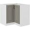 Kuhinjski ormarić Stilo claygrey/bijeli 90x90 Nd 2f Bb