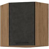 Kuhinjski ormarić Vigo grafit mat 60x60 GN-72 1F (45°)