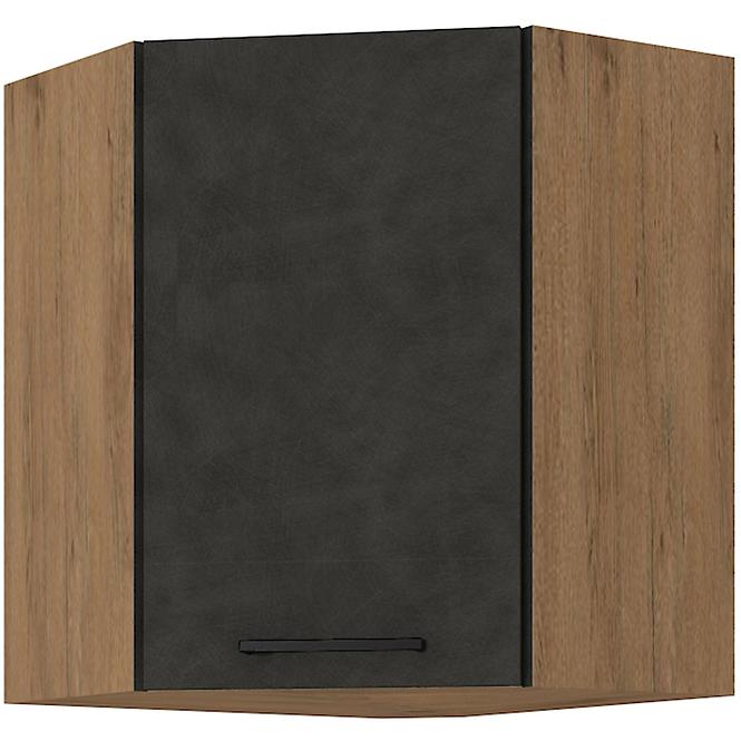 Kuhinjski ormarić Vigo grafit mat 60x60 GN-72 1F (45°)