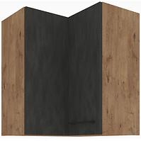 Kuhinjski ormarić Vigo grafit mat 60x60 GN-72 2F (90°)