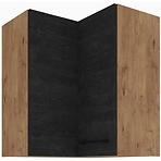 Kuhinjski ormarić Vigo dark 60x60 GN-72 2F (90°)
