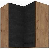 Kuhinjski ormarić Vigo dark 60x60 GN-72 2F (90°)