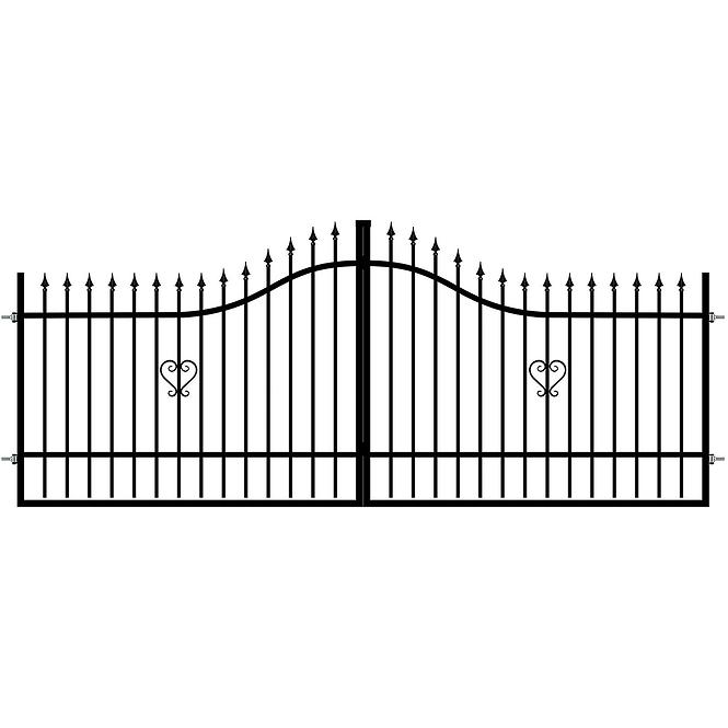 Vrata Topaz 4,0M/1,3-1,6M RAL9005