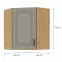 Kuhinjski ormarić Stilo claygrey/artisan 60x60 GN-72 1F (45°),2