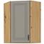Kuhinjski ormarić Stilo claygrey/artisan 60x60 GN-90 1F (45°)