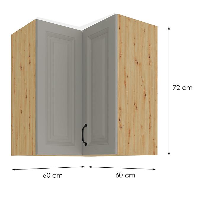 Kuhinjski ormarić Stilo claygrey/artisan 60x60 GN-72 2F (90°)