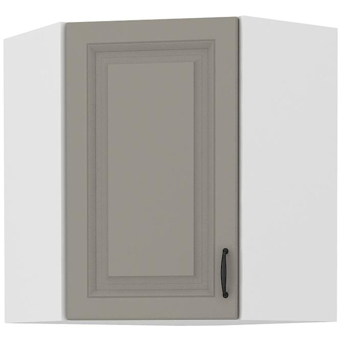 Kuhinjski ormarić Stilo claygrey/bijeli 60x60 GN-72 1F (45°)