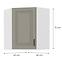 Kuhinjski ormarić Stilo claygrey/bijeli 60x60 GN-72 1F (45°),2
