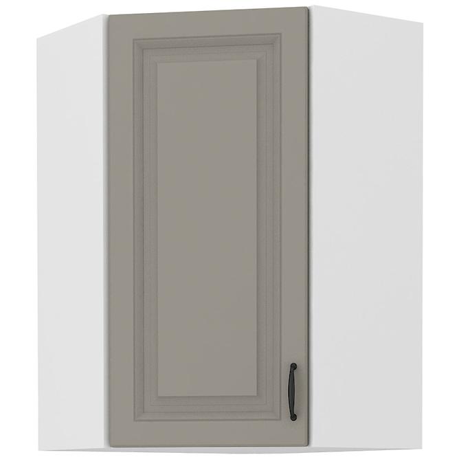 Kuhinjski ormarić Stilo claygrey/bijeli 60x60 GN-90 1F (45°)