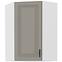 Kuhinjski ormarić Stilo claygrey/bijeli 60x60 GN-90 1F (45°)