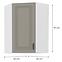 Kuhinjski ormarić Stilo claygrey/bijeli 60x60 GN-90 1F (45°),2
