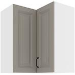 Kuhinjski ormarić Stilo claygrey/bijeli 60x60 GN-72 2F (90°)