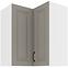 Kuhinjski ormarić Stilo claygrey/bijeli 60x60 GN-72 2F (90°)