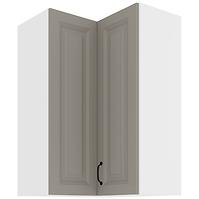 Kuhinjski ormarić Stilo claygrey/bijeli 60x60 GN-90 2F (90°)