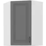 Kuhinjski ormarić Stilo dustgrey/bijeli 60x60 GN-90 1F (45°)