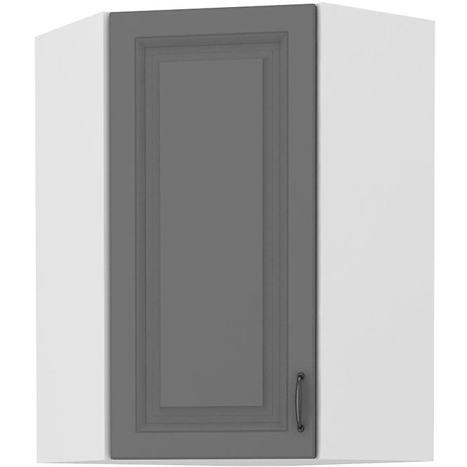 Kuhinjski ormarić Stilo dustgrey/bijeli 60x60 GN-90 1F (45°)