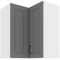 Kuhinjski ormarić Stilo dustgrey/bijeli 60x60 GN-72 2F (90°)