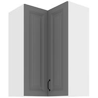 Kuhinjski ormarić Stilo dustgrey/bijeli 60x60 GN-90 2F (90°)