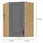 Kuhinjski ormarić Stilo dustgrey/artisan 60x60 GN-90 1F (45°),2