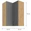 Kuhinjski ormarić Stilo dustgrey/artisan 60x60 GN-90 2F (90°),2