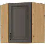 Kuhinjski ormarić Stilo grafit/artisan 60x60 GN-72 1F (45°)