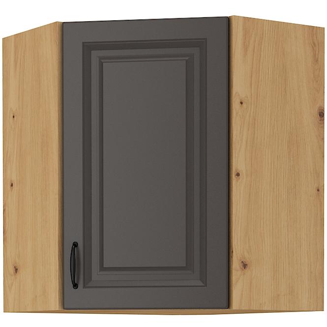 Kuhinjski ormarić Stilo grafit/artisan 60x60 GN-72 1F (45°)