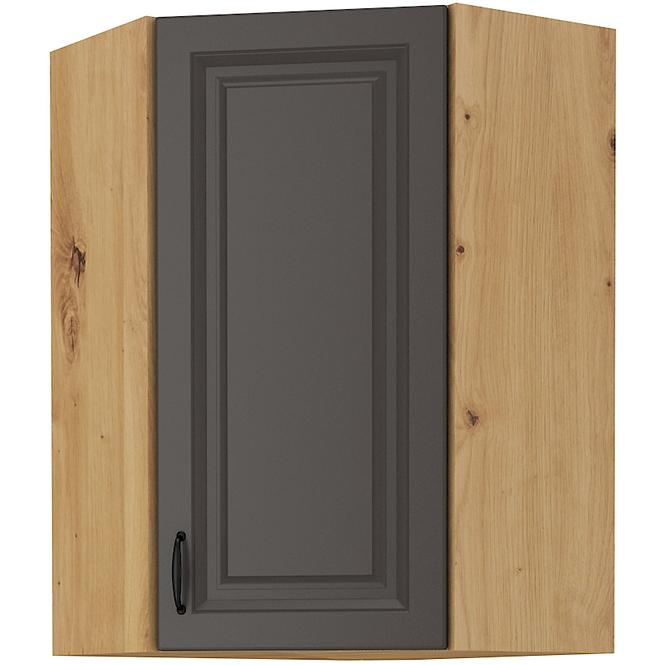 Kuhinjski ormarić Stilo grafit/artisan 60x60 GN-90 1F (45°)