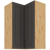 Kuhinjski ormarić Stilo grafit/artisan 60x60 GN-90 2F (90°)