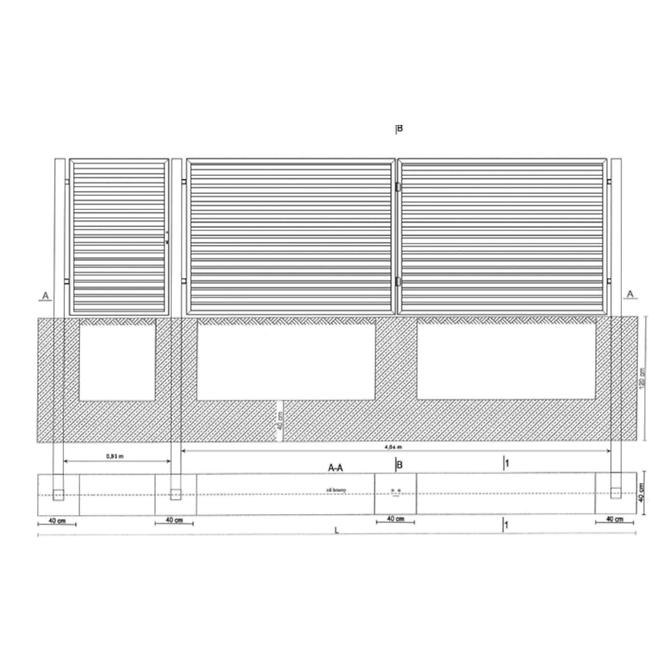 Vrata Topaz desna 0,9/1,3-1,6M RAL 9005