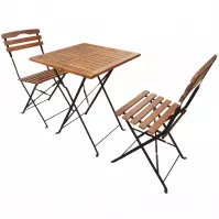 Drveni vrtni set Bistro 2+1