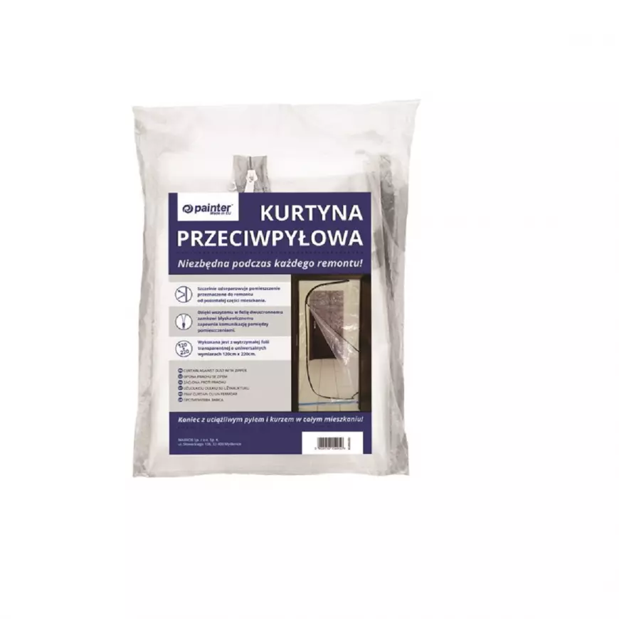 Zaštitna folija protiv prašine za vrata 120 cm x 220 cm