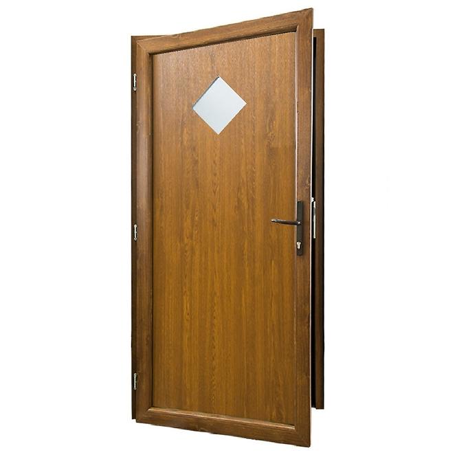 Ulazna vrata Madeleine Eco D19 90L 98x198x6 zlatni hrast
