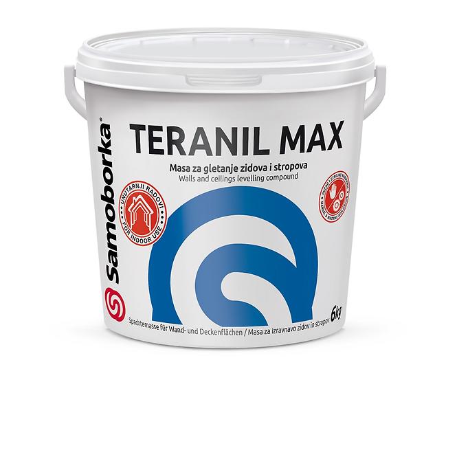 Gotova disperzijska masa za gletanje SAMOBORKA TERANIL MAX 6 KG