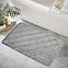 Tepih 50x80cm diamond foam siva,2