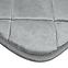 Tepih 50x80cm diamond foam siva,3