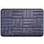 Tepih 50x80cm geo tamno siva