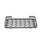 Košarica pravokutna 30x13x4.5cm srebrni men-7059