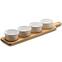 Set zdjelica za dipove 4/1  100ml 39.7x9x1cm bijela,5