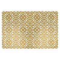Podmetač za stol 30x45 cm Pvc/Ps pravokutni zlatni