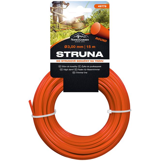Nit za trimer 3,0mmx15m/okrugla