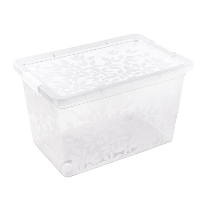 Kutija jasmin s poklopcem 55 l na kotačima