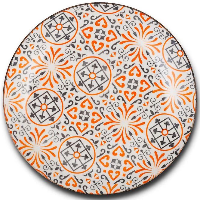 Porculanski plitki tanjur Maiolica Orange 26,5 cm,2