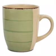 Šalica Lines Oil green 355 ml