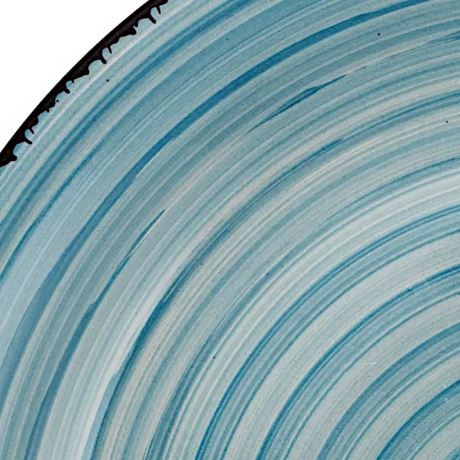 Plitki tanjur Lines Faded Blue 27 cm,2