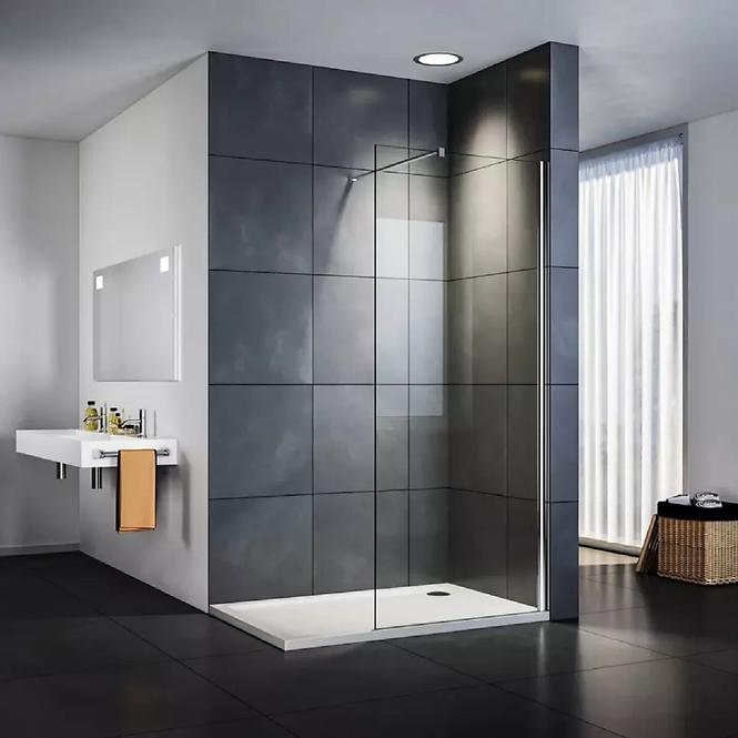TUŠ STIJENA WALK-IN SOFT 130X195 CHROM,4