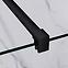 Tuš stijena Walk-In Fiord 90x195 black,5